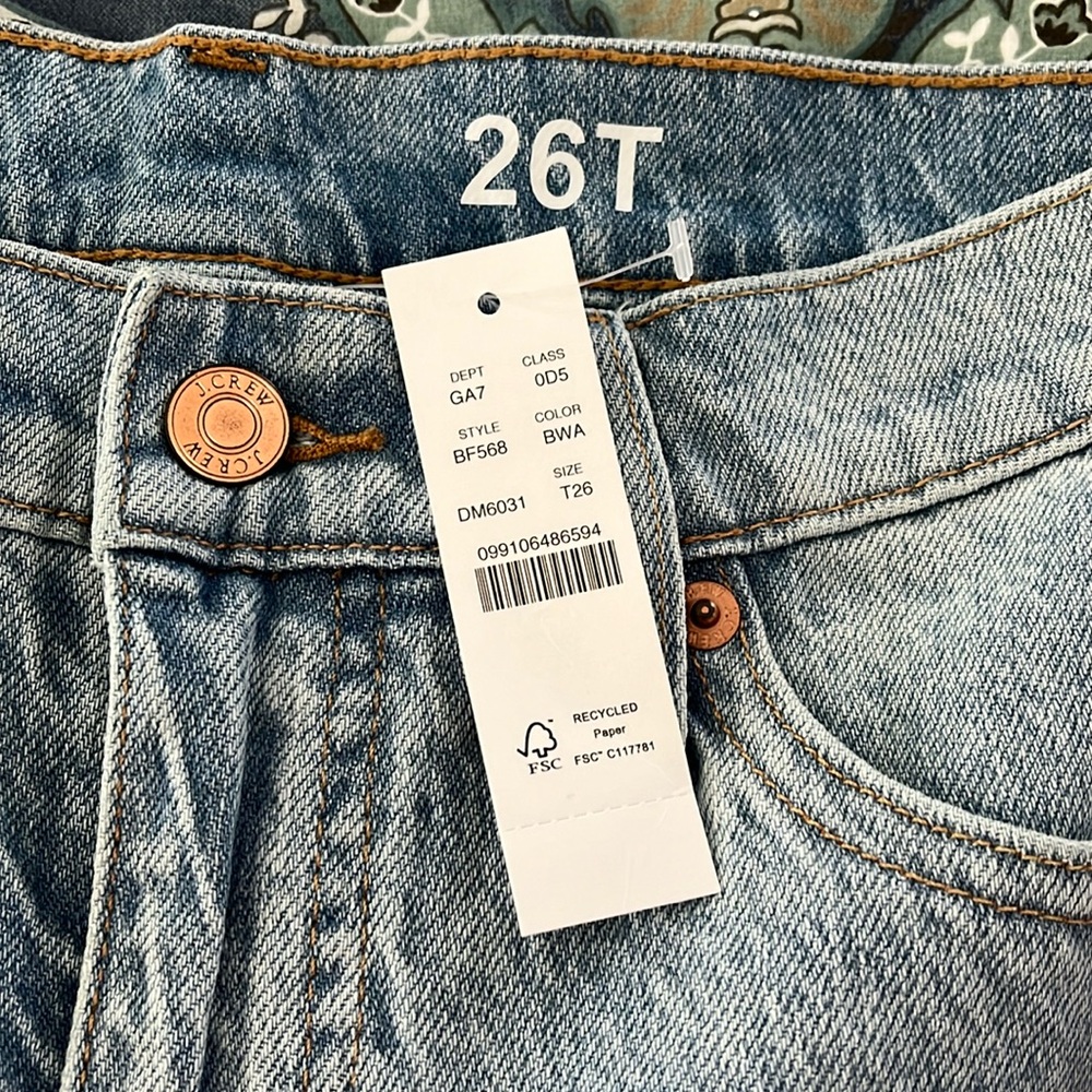 Jcrew full length Demi boot cut jean